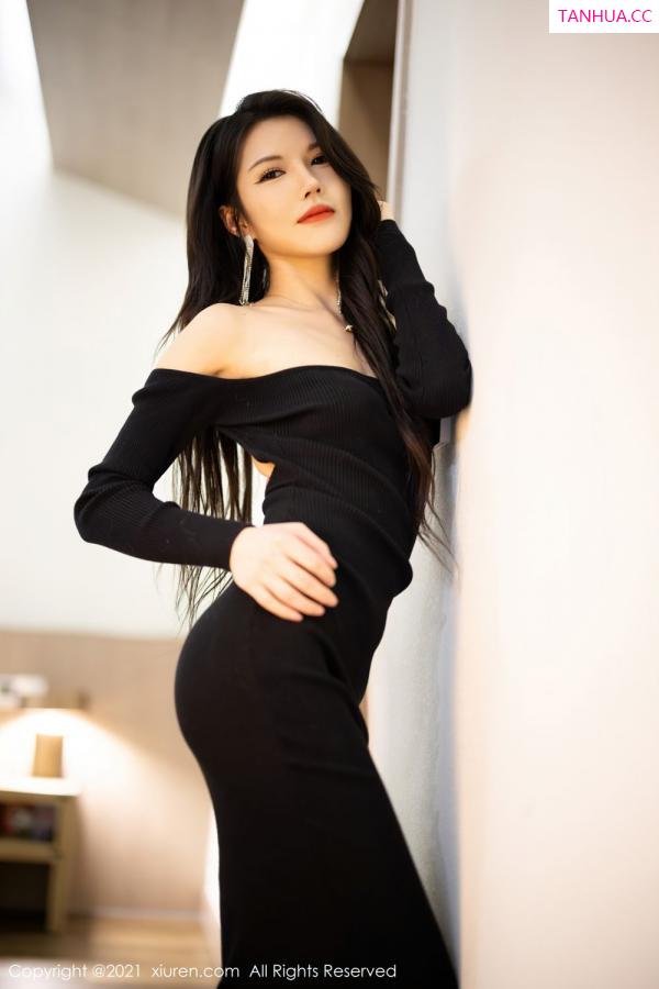 媛媛酱  新人模特媛媛酱 性感典雅的礼裙第7张图片